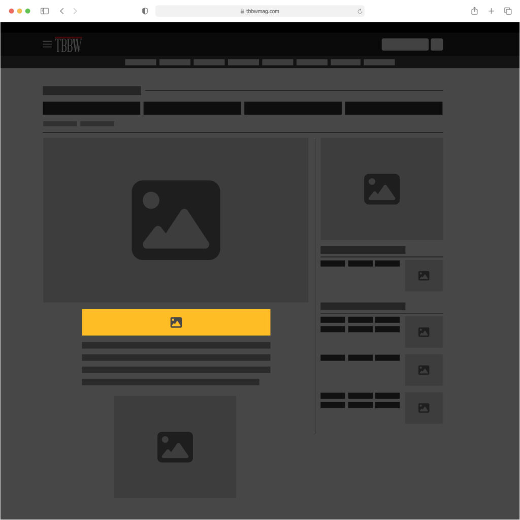 Leaderboard Ad Position TBBW